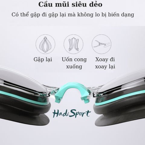 Kính Bơi Người Lớn Li-Ning Chuyên Nghiệp Chống Nước Chống Sương Mù - Mẫu LNJT211 Thời Trang và Tiện Lợi