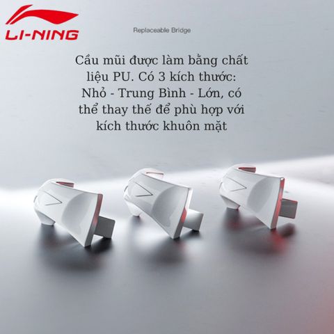 Kính Bơi Người Lớn Li-Ning Chuyên Nghiệp Chống Nước Chống Sương Mù - Mẫu LNJT211 Thời Trang và Tiện Lợi