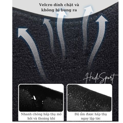 Đai Bảo Vệ Xương Bánh Chè LI-NING Chạy Bộ, Tập Gym - Giúp Bảo Vệ Khớp Gối, Thoáng Khí, Co Giãn, Freesize