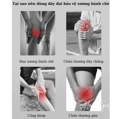 Đai Bảo Vệ Xương Bánh Chè LI-NING Chạy Bộ, Tập Gym - Giúp Bảo Vệ Khớp Gối, Thoáng Khí, Co Giãn, Freesize
