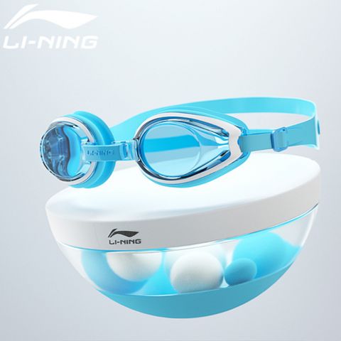 Kính Bơi Trẻ Em LINING Chống Nước, Chống Sương Mù - Bộ Đồ Bơi An Toàn và Thời Trang cho Trẻ Từ 3-12 Tuổi Kèm Nút Bịt Tai