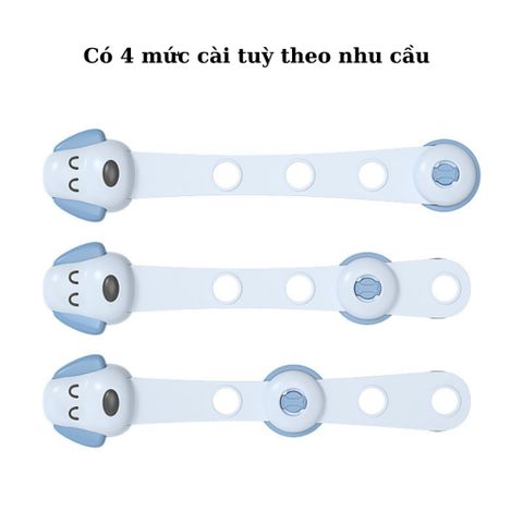 Khoá Ngăn Kéo An Toàn Cho Bé Hình Cún Con Đáng Yêu - Giúp Tránh Bị Kẹp Tay Tủ Lạnh, Tủ Nội Thất, Dễ Sử Dụng