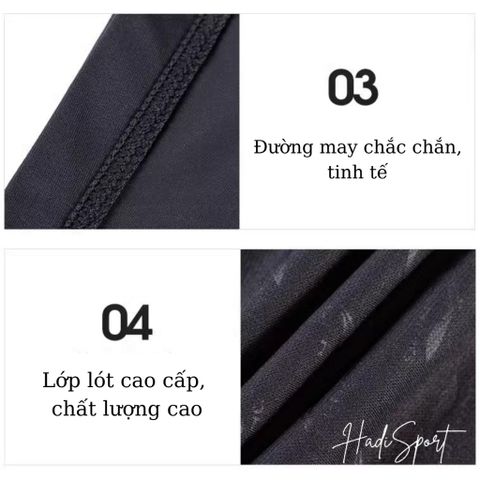 Quần Bơi Nam Lining LXKR666 - Chuyên Nghiệp, Thời Trang, Chất Liệu Thấm Nước UPF 50+, Thiết Kế Ôm Cơ Thể, Dễ Chịu Khi Vận Động