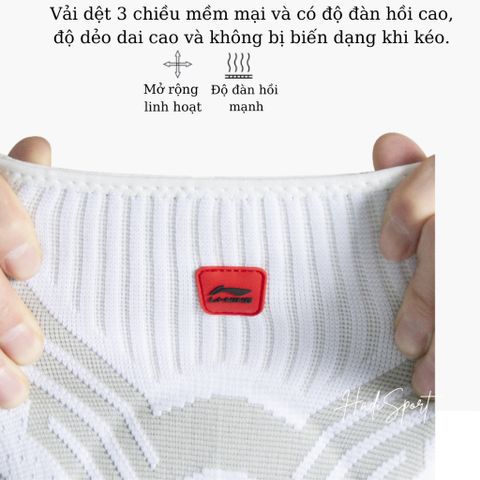 Băng Bảo Vệ Đầu Gối Lining Nâng Cấp - Nẹp Lò Xo & Miếng Đệm Silicon Dày, Hỗ Trợ Giảm Đau, Phục Hồi Chấn Thương