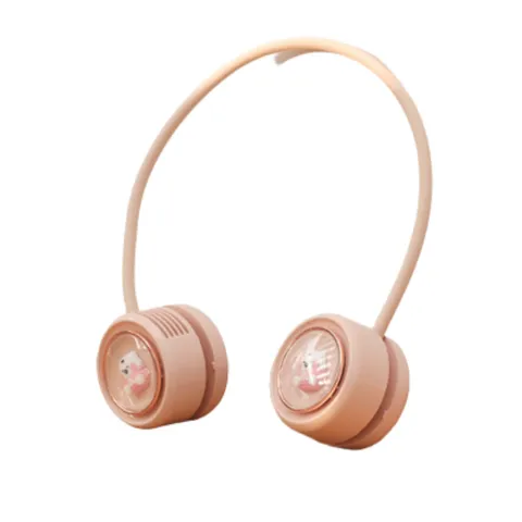 Quạt Tích Điện Mini Đeo Cổ Không Cánh Sạc USB Dễ Thương với 3 tốc độ gió Pin siêu lâu HOT 2023