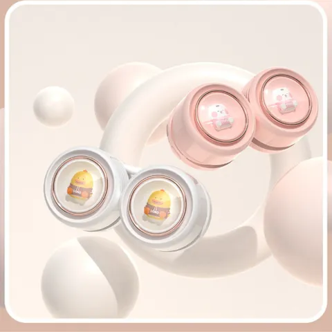 Quạt Tích Điện Mini Đeo Cổ Không Cánh Sạc USB Dễ Thương với 3 tốc độ gió Pin siêu lâu HOT 2023