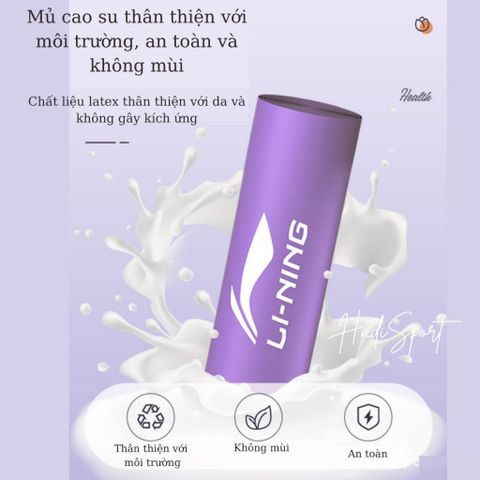 Dây kháng lực LI-NING 1.5m - Dây đàn hồi tập Gym, Yoga, Pilates tăng cường sức bền, linh hoạt cho mọi lứa tuổi