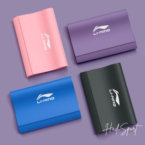 Dây kháng lực LI-NING 1.5m - Dây đàn hồi tập Gym, Yoga, Pilates tăng cường sức bền, linh hoạt cho mọi lứa tuổi