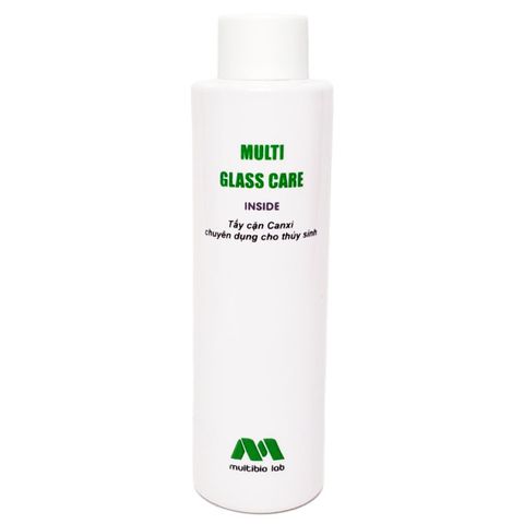 Multi Glasscare Inside 60ml - Dung Dịch Tẩy Cặn Canxi An Toàn Cho Hồ Cá, Bể Cá Cảnh Thủy Sinh, Dễ Dàng Sử Dụng