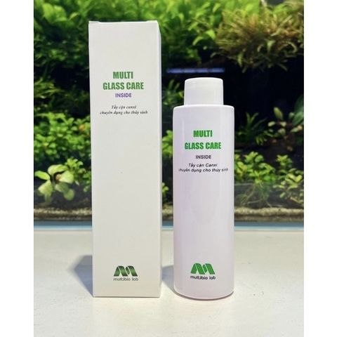 Multi Glasscare Inside 60ml - Dung Dịch Tẩy Cặn Canxi An Toàn Cho Hồ Cá, Bể Cá Cảnh Thủy Sinh, Dễ Dàng Sử Dụng