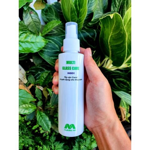 Multi Glasscare Inside 60ml - Dung Dịch Tẩy Cặn Canxi An Toàn Cho Hồ Cá, Bể Cá Cảnh Thủy Sinh, Dễ Dàng Sử Dụng