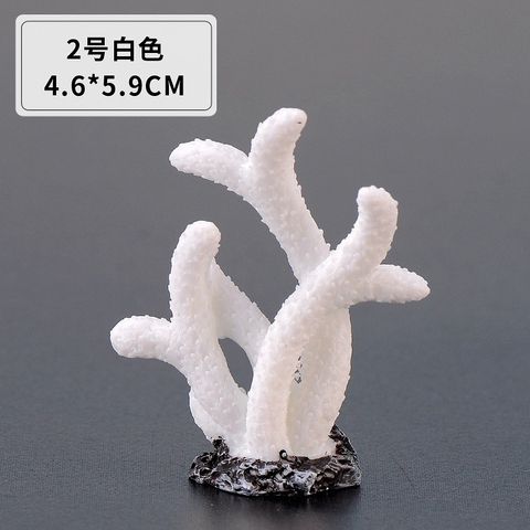 San Hô Nhựa Mini Trang Trí Bể Cá - Tiểu Cảnh Đẹp, Bền, Phong Cách Biển Nhân Tạo, Phụ Kiện Hồ Cá, Chất Liệu Resin Không Độc Hại