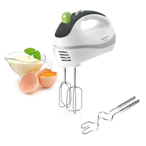 Máy Đánh Trứng Taurus Prima 300W - Máy Trộn Bột, Đánh Trứng 5 Tốc Độ Cầm Tay - Thiết Kế Nhỏ Gọn, Inox An Toàn, Bảo Hành 12 Tháng