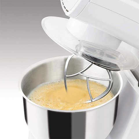 Máy đánh trứng trộn bột Taurus Mixing Chef 1200W - 5.5L, 6 tốc độ, inox, phụ kiện đa năng cho bếp gia đình