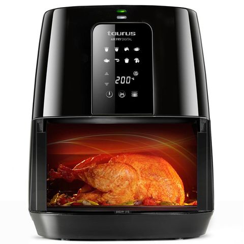 Nồi Chiên Không Dầu Taurus Digital AF1300D 3.5L - Cách Nấu Ăn Lành Mạnh, 8 Chương Trình, Công Suất 1300W, Màn Hình Cảm Ứng LED