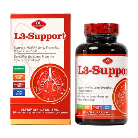 Viên uống hỗ trợ chức năng phổi OLYMPIAN LABS L3-SUPPORT