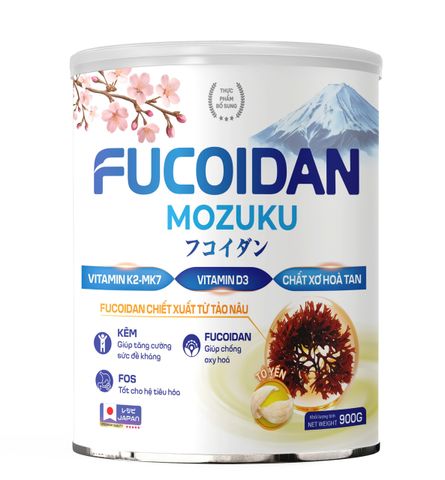 Sữa Bột Fucoidan Mozuku 900g - Tăng Cường Sức Đề Kháng, Giúp Bảo Vệ Sức Khỏe Người Lớn