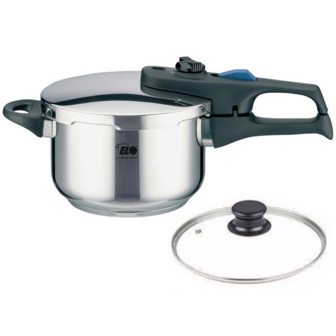 Nồi Áp Suất Elo Praktika XS Darling 3,2L - Chất liệu Thép Không Gỉ, Nấu Nhanh Tiết Kiệm 70% Năng Lượng, Chứng Nhận ISO 9001 từ Đức
