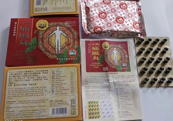 Thiên Ma Thống Phong Hoàn Chính Hãng Malaysia - Hỗ Trợ Giảm Viêm Khớp, Đau Lưng và Cải Thiện Sức Khỏe Xương Khớp