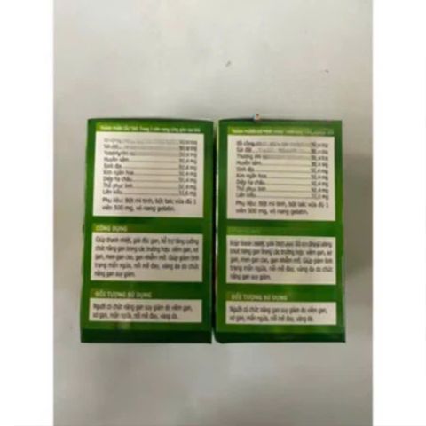 Dưỡng Bì Đan Tam - Giải Độc Hỗ Trợ Chức Năng Gan, Giảm Mẩn Ngứa, Nổi Mề Đay và Vàng Da - Sản Phẩm Thiên Nhiên tốt cho Sức Khỏe