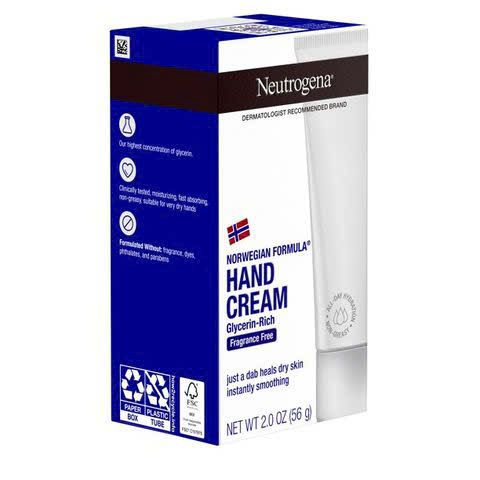Kem Dưỡng Da Tay Neutrogena Norwegian Formula - Kem Dưỡng Ẩm Đặc Biệt Lành Tính, Làm Dịu Da Khô, Chai 56g