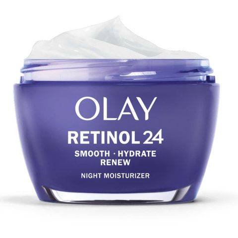 Kem Dưỡng Da Ban Đêm Olay Regenerist Retinol 24 + Peptide - Dưỡng Ẩm, Cải Thiện Nếp Nhăn, Làn Da Rạng Rỡ 48g