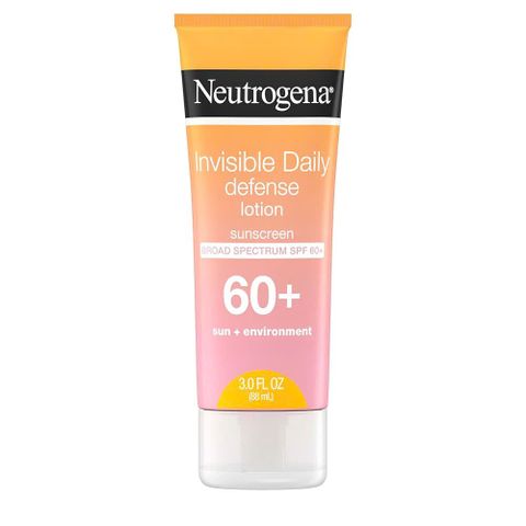 Kem Chống Nắng Không Mùi Neutrogena Invisible Daily Defense Lotion SPF60 88ml - Bảo Vệ Da Mặt và Body, Chống UVA/UVB, Dưỡng Ẩm, Không Gây Mụn
