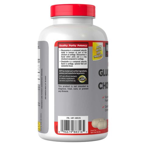 Viên uống bổ khớp Kirkland Glucosamine 280 viên của Mỹ