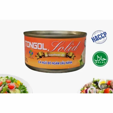 Cá Ngừ Ngâm Dầu KTC FOOD 185gr - Thực Phẩm Tiện Lợi, Ngon Chất Lượng Cao, Bổ Dưỡng Để Dùng Ngay Hoặc Kết Hợp Món Ăn