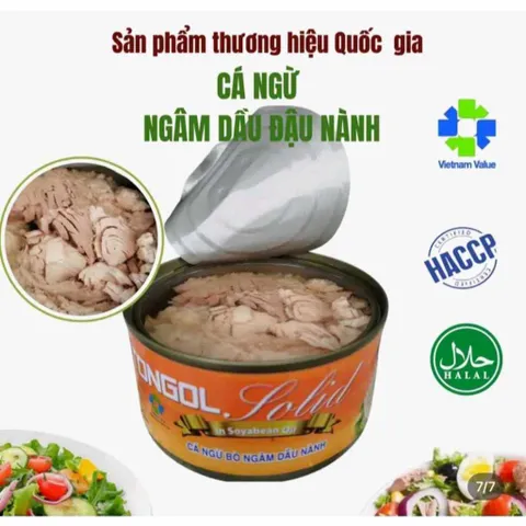 Cá Ngừ Ngâm Dầu KTC FOOD 185gr - Thực Phẩm Tiện Lợi, Ngon Chất Lượng Cao, Bổ Dưỡng Để Dùng Ngay Hoặc Kết Hợp Món Ăn