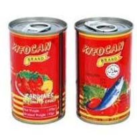 Cá Hộp KIFOCAN Sốt Cà Chua - 10 Lon Cao 155gr, Thực Phẩm Tiện Lợi, Nguyên Chất Từ Biển Kiên Giang, Dinh Dưỡng Cho Mọi Bữa Ăn
