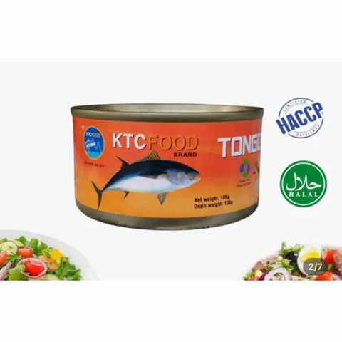 Cá Ngừ Sốt Cà Đậu Hành KTC FOOD - Hộp Thịt Cá Ngừ Tươi Ngon, Tiện Lợi Cho Bữa Ăn Nhanh Gọn, Đậm Đà Hương Vị Việt