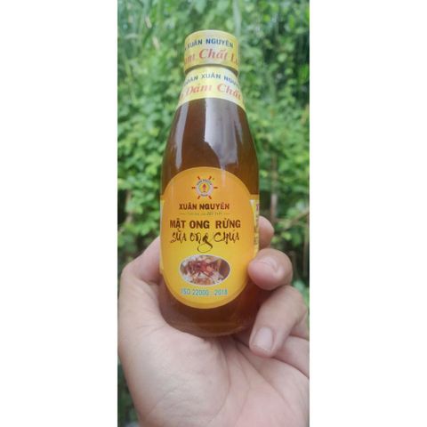 Mật Ong Rừng Nguyên Chất và Sữa Ong Chúa Xuân Nguyên 200ml - Dưỡng Chất Tự Nhiên Tăng Cường Sức Khỏe và Làm Đẹp Da