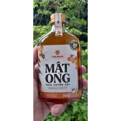 Mật Ong Hoa Xuyến Chi Nguyên Chất Xuân Nguyên 252gr - Tự Nhiên, Không Chất Bảo Quản, Hỗ Trợ Sức Khỏe Và Làm Đẹp Da