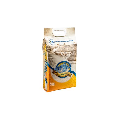 Gạo Miệt Thứ ST25 KTC - Gạo thượng hạng 5kg, hạt dẻo thơm ngon, đạt giải gạo ngon thế giới, an toàn cho sức khỏe