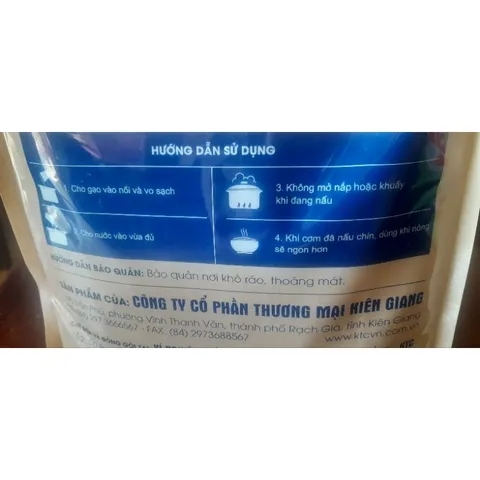 Gạo Miệt Thứ ST25 KTC - Gạo thượng hạng 5kg, hạt dẻo thơm ngon, đạt giải gạo ngon thế giới, an toàn cho sức khỏe