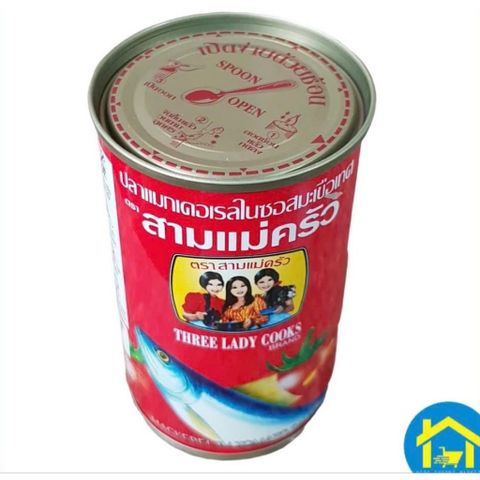 Cá sốt cà 3 cô gái (5 lon cao 155gr)