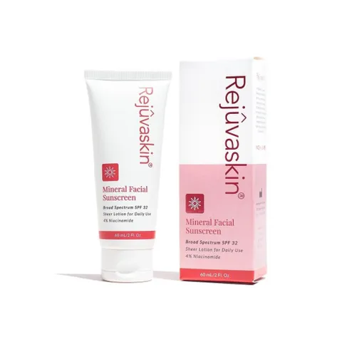 Kem Chống Nắng Vật Lý Mineral Facial Rejuvaskin Dưỡng Ẩm, Phục Hồi Da SPF 32 60ml