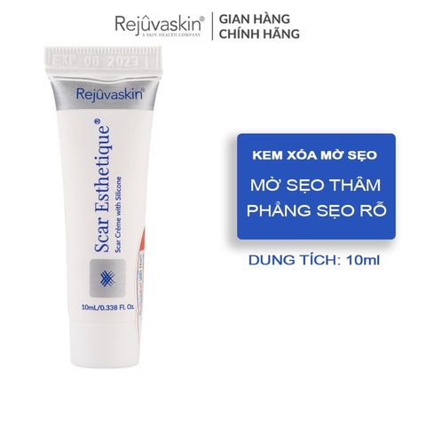 Kem Xóa Sẹo Thâm, Rỗ, Lõm Scar Esthetique 10ml, 30ml, 60ml - Rejuvaskin USA, Giải Pháp Làm Mịn Da, Tự Nhiên và Hiệu Quả
