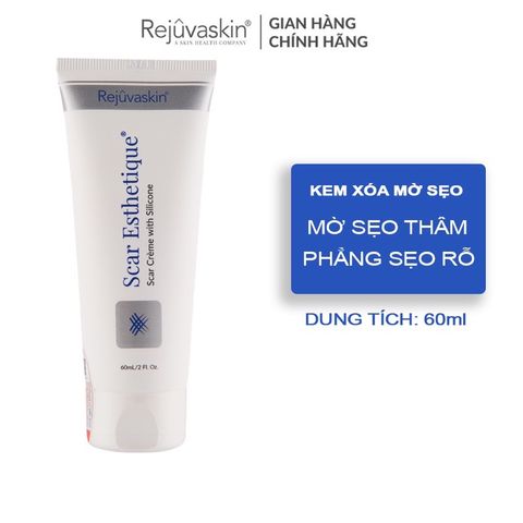 Kem Xóa Sẹo Thâm, Rỗ, Lõm Scar Esthetique 10ml, 30ml, 60ml - Rejuvaskin USA, Giải Pháp Làm Mịn Da, Tự Nhiên và Hiệu Quả