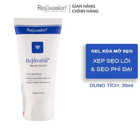 Gel Ngăn Ngừa Sẹo Rejuvasil 10ml/15ml/30ml - Giảm Sẹo Lồi, Phì Đại, Phẫu Thuật - Dễ Dàng Sử Dụng, An Toàn Cho Da Nhạy Cảm