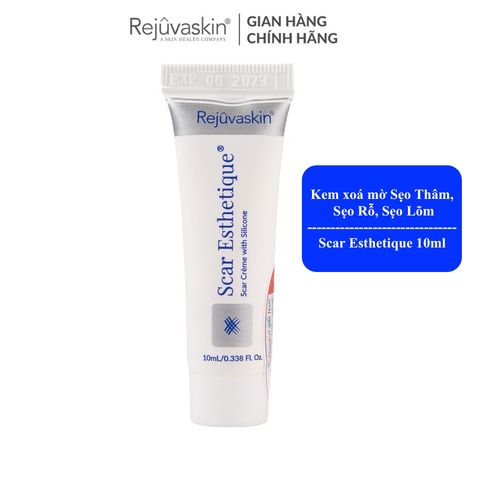Kem Xóa Sẹo Thâm & Lấp Đầy Sẹo Rỗ Scar Esthetique 10ml - Rejuvaskin USA, Giảm Thiểu Vết Sẹo, Cải Thiện Đàn Hồi Da