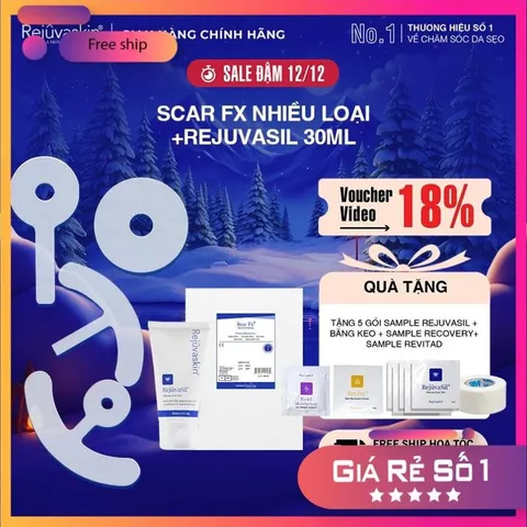 Combo Ngăn Ngừa và Làm Xẹp Sẹo Lồi Dành Cho Ngực - Scar FX Breast + Gel 30ml - Chăm Sóc Da Mặt Chất Lượng Cao