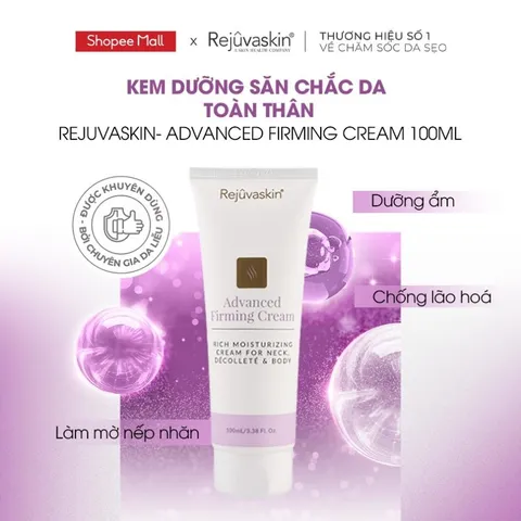 Kem Dưỡng Săn Chắc Da Toàn Thân Rejuvaskin 100ml - Kem Chống Lão Hóa, Tăng Độ Đàn Hồi Cho Da Mềm Mại, Khoẻ Mạnh