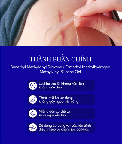 Miếng dán xóa mờ sẹo phẫu thuật ngực REJUVASKIN Scar FX Breast Anchor - Giải pháp chăm sóc da cao cấp từ Mỹ cho làn da hoàn hảo