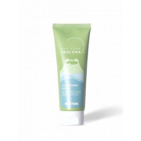 Sữa Rửa Mặt Rau Má Prettyskin 150ml - Làm Sạch Da Nhạy Cảm, Chiết Xuất Từ Đảo Jeju, Dưỡng Ẩm, Giảm Mụn