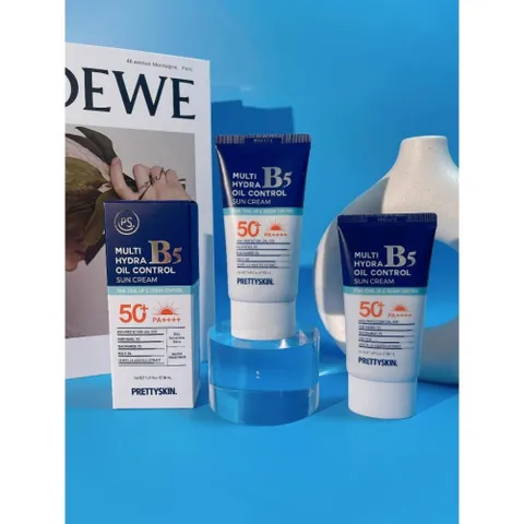 Kem Chống Nắng Prettyskin B5 SPF 50+ PA++++ - Phục Hồi Dưỡng Trắng Da Nhạy Cảm, 50ml