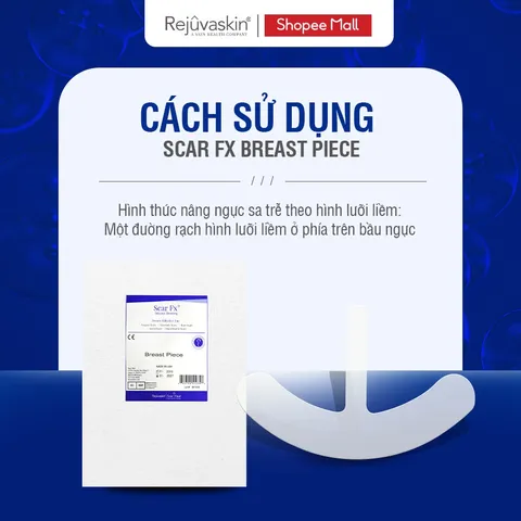 Miếng Dán Xóa Mờ Sẹo Lồi REJUVASKIN Scar FX - Silicone Y tế Chăm Sóc Da, Phục Hồi Tổn Thương, Che Phủ Hoàn Hảo