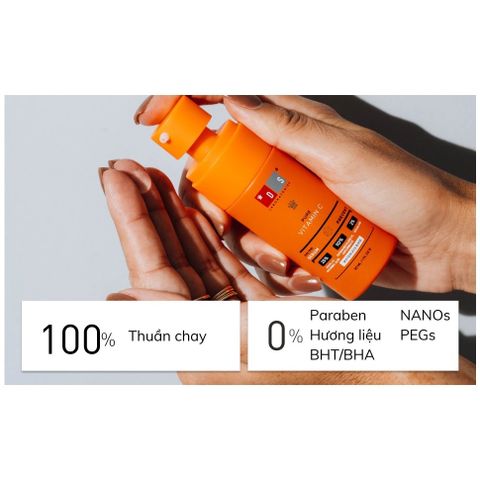 Serum làm sáng da, trẻ hóa PURE VITAMIN C 35% 30ML của Ds Laboratories (Mỹ)