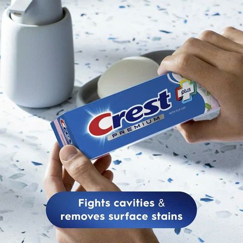 Kem Đánh Răng Crest+ Complete Deep Clean 153g - Sạch Sâu, Ngừa Sâu Răng, Làm Trắng Răng Hiệu Quả từ Mỹ